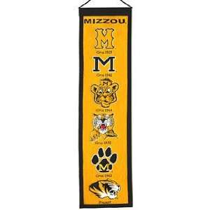  Missouri Tigers MIZZOU MU NCAA Wool 8 X 32 Heritage 