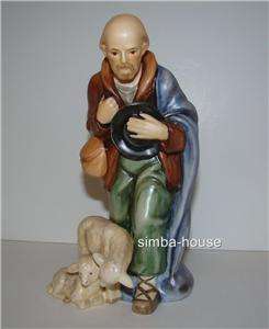 Hummel Nativity SHEPHERD STANDING Goebel Figurine 214 F   Large Set 
