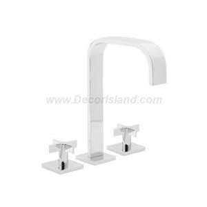   Faucets Roman Tub Set W/ Cross Handles 7208 EB English Brass(PVD