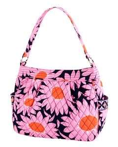 NWT Vera Bradley Reversible Tote/Handbag Purse Loves Me Floral  