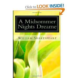  A Midsommer Nights Dreame (9781468040111) William 