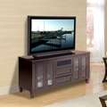 Transitional 70 inch Wenge Finish TV and Entertainment Console Compare 