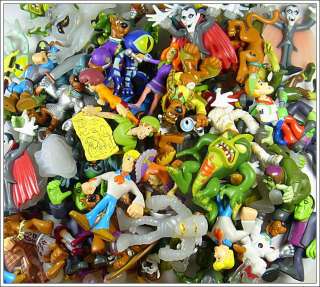 10pcs SCOOBY DOO AUCTION Lot FIGURE Loose BOY GIRL CHILD TOY  