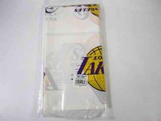 NBA Los Angeles Lakers Plastic Vinyl Picnic Table Cover  