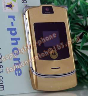 MOTOROLA V3i RAZR Mobile Cell Phone GSM Unlocked & Gift 822248021834 