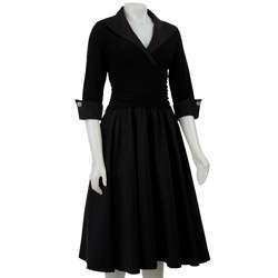 Jessica Howard Womens 3/4 sleeve Dress  