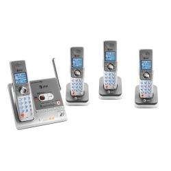 AT&T SL82418 DECT 6.0 4 handset Cordless Phone System (Refurbished 