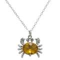 sterling silver citrine crab necklace today $ 24 99 5 0 