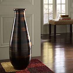 Copperworks Large Decorative Vase (Indonesia)  