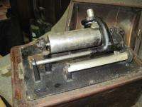 Vintage Edison Cylinder Record Player  