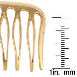 Tiffany 18k Yellow Gold Antique Hair Comb  
