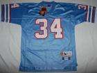 EARL CAMPBELL OILERS REEBOK SEWN THROWBACK JERSEY LRG  