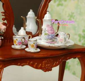 Miniature Tea Set For Barbie Fashion Royalty Philip Doll China 