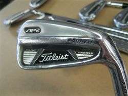 TITLEIST 710 AP2 IRONS 3 PW PROJECT X 6.5 EXTRA STIFF +1/2inches 
