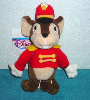  EXCLUSIVE DUMBO TIMOTHY 8 PLUSH BEAN BAG TOY NEW  