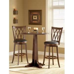  Dynamic 5Pc Pub Set   Brown Cherry With Mansfield Stools 