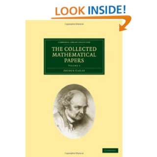     Mathematics) (Volume 3) (9781108004954) Arthur Cayley Books