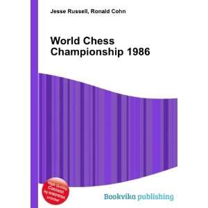  World Chess Championship 1986 Ronald Cohn Jesse Russell 