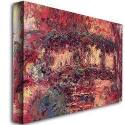 Claude Monet Japanese Bridge at Giverny 1923 Canvas Art   