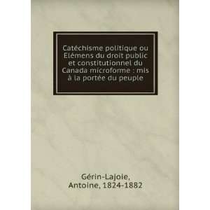   portÃ©e du peuple Antoine, 1824 1882 GÃ©rin Lajoie 