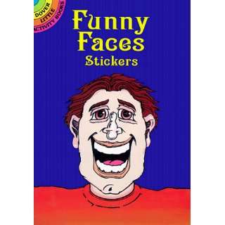  Funny Faces Stickers (Dover Little Activity Books 