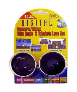 Digital Concepts Telephoto and Wide Angle Lens Kit  