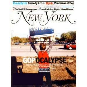  NEW YORK MAGAZINE March 5, 2012 (GOPOCALYPSE) VARIOUS 