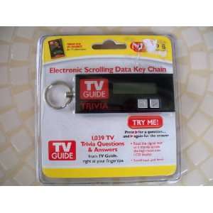  Electronic Scrolling Data Key Chain Toys & Games