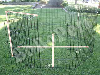 Exercise 8 Pen Fence Dog Crate Cage Cat Kennel 5 sizes  