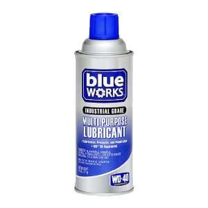 blue WORKS 110276 Industrial Grade Multi Purpose Lubricant Spray, 11 