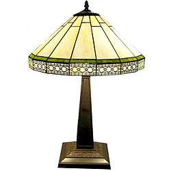 Tiffany style Roman Table Lamp  