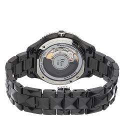   Dior Womens Black Eight Black Dial Ceramic Watch  