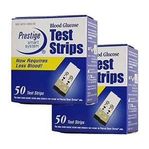  Prestige Glucose Test Strips   100 ct. Health & Personal 