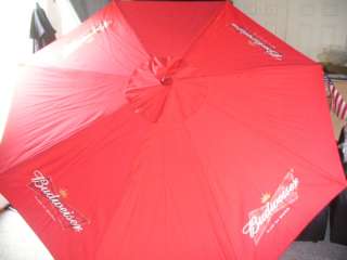 Budweiser 9  Patio Umbrella  