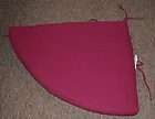 sectional orbit lounger replacement patio cushion burgundy new 
