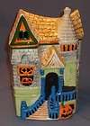 halloween haunted house cookie jar great jar for holiday collector