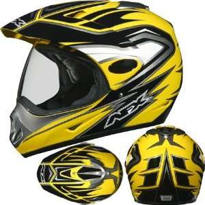  AFX FX 37 Multi Dual Sport Helmet XX Large  Yellow 
