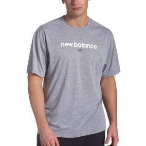    New Balance Mens NB Linear Tech Running Tee