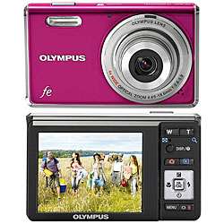 Olympus FE 4000 12MP Magenta Digital Camera  