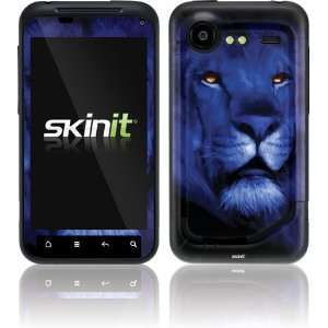  Glowing Eyes Blue Lion skin for HTC Droid Incredible 2 