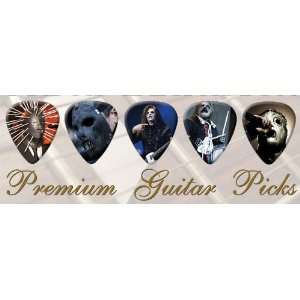  Slipknot Premium Guitar Picks Bronze X 5 Medium Musical 
