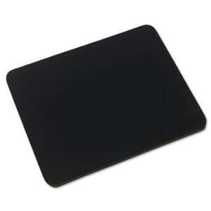   Mouse Pad Black Provides Large Surface Area For Convenient Mousing