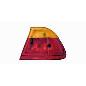 2001 2003 BMW 3 SERIES COUPE LENS & HOUSING AMBER REPLACEMENT TAIL 