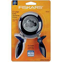 Fiskars Extra Large Cloud Squeeze Punch  