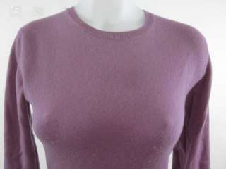 AUTUMN CASHMERE Purple Long Sleeve Sweater Sz S  