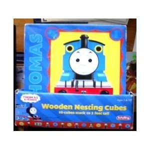   Thomas the Tank Engine Wooden Nesting Cubes (10 Cubes) Toys & Games