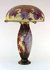 important rare e galle cameo glass table lamp c1900 15