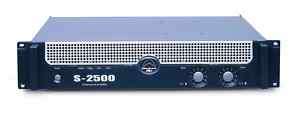 WHARFEDALE PRO S 2500 2500W STEREO POWER AMP S 2500  