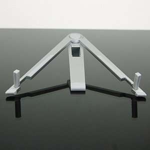  Bluecell Silver Compact Metal Desk Stand for Ipad 2 3 (The 
