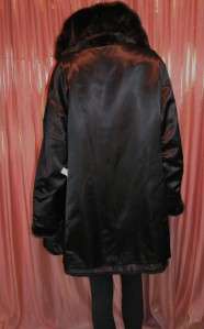 HIGH END VINTAGE FAUX FUR COAT FROM ARISTOCRAT SHEARED BEAVER AND MINK 